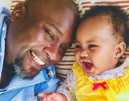 Adorable! Producer Tedd Josiah celebrates his first valentine in the company of his daughter a few months after his wife passed away