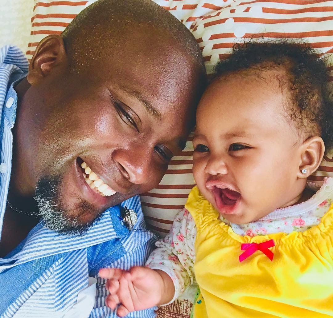 Adorable! Producer Tedd Josiah celebrates his first valentine in the company of his daughter a few months after his wife passed away