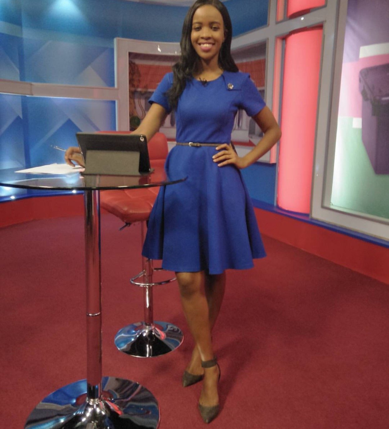 KTN news anchor shows off her baby bump a few months after her traditional wedding!