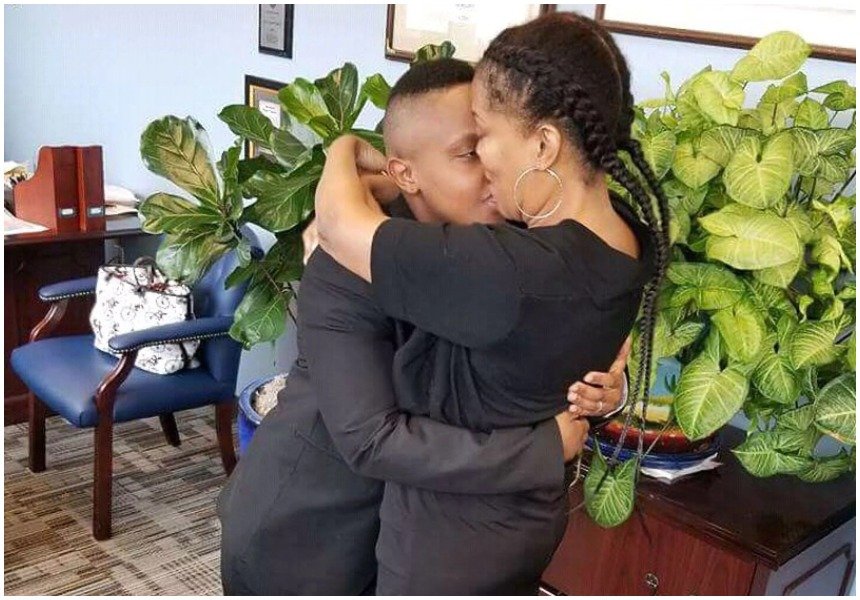 Kenyan lesbian Manuella Mumbi from Kiambu marries American model Lisa Webb Clay in US (Photos)