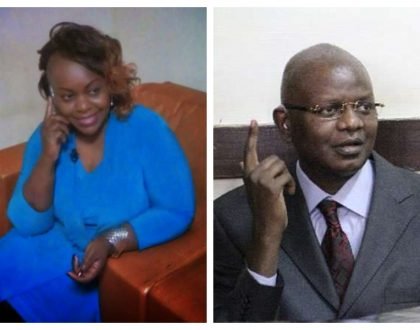 Millie Odhiambo goes to the rescue of Louis Otieno after his plight is highlighted