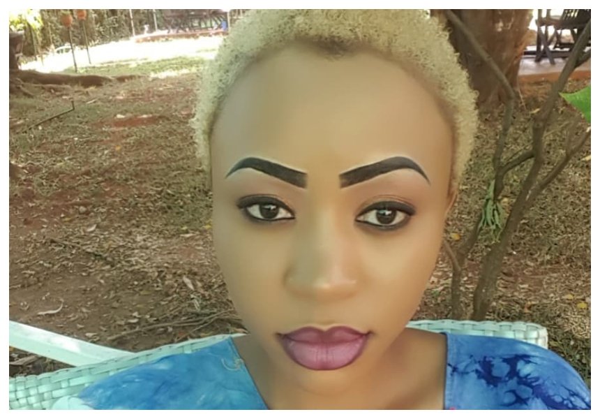 "Mniwache prisss" Ofweneke's ex wife Nicah fights off trolls after she steps out looking like a scarecrow(Photos)
