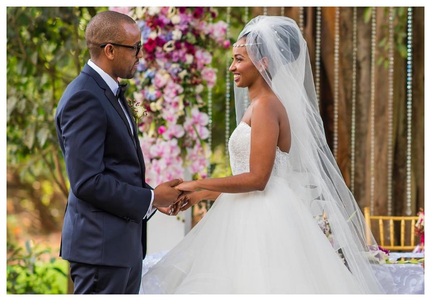 Sarah Hassan celebrates one year of blissful marriage with her husband Martin Dale