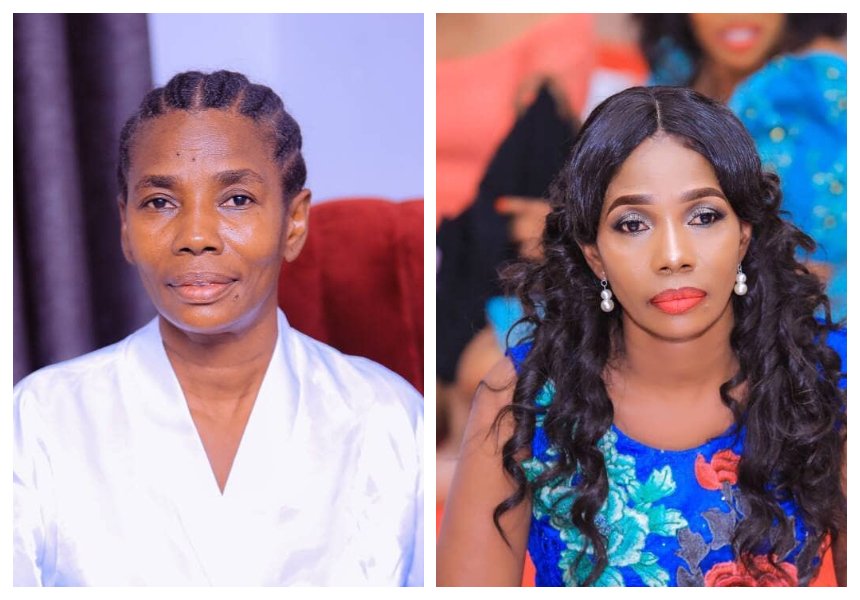 Amazing makeup transformation! Diamond commends his mother after she steps out looking like a slay queen (Photos)
