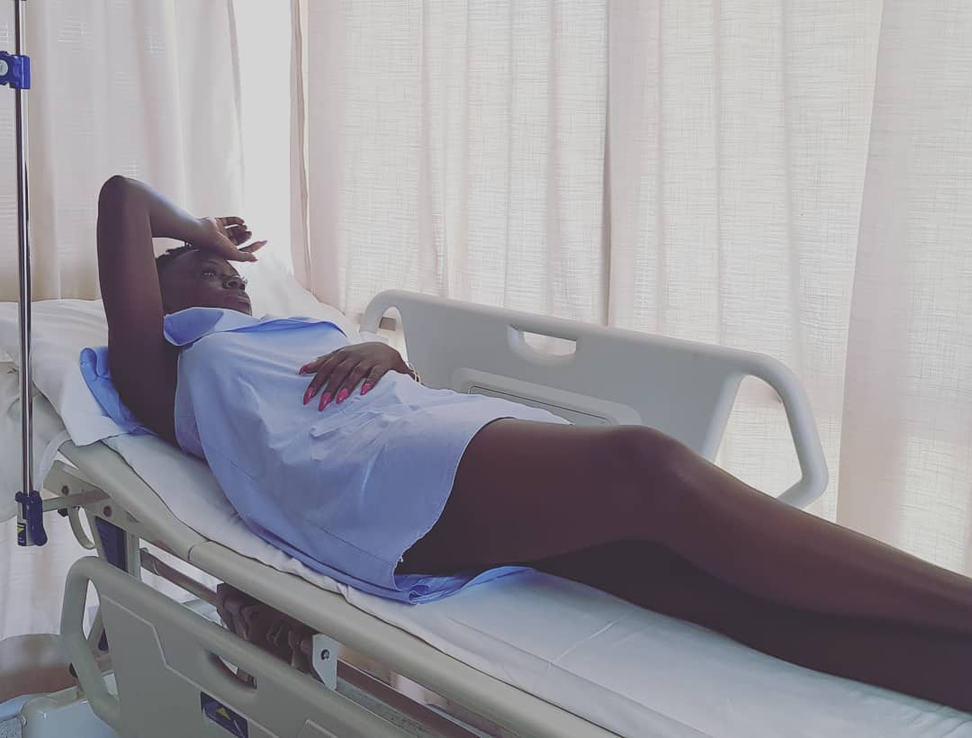 Singer Akothee admitted to hospital