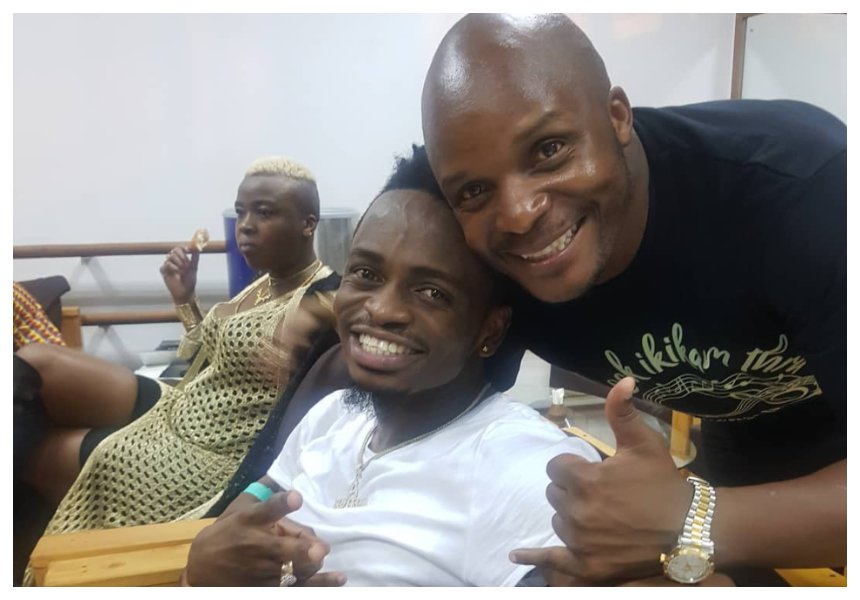 "Good to be working with you" Jalang'o in raptures over new job Diamond Platnumz has given him