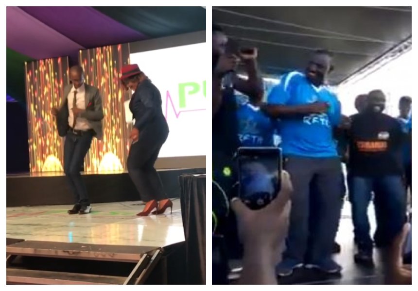 Who did it better? Njuguna, Betty Kyallo and DP William Ruto Odi dance compe