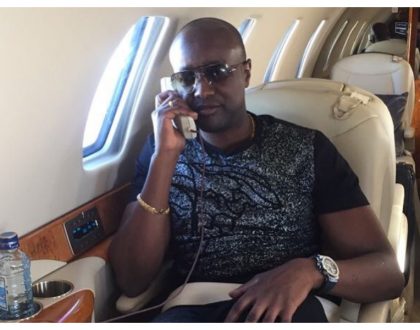 SportPesa CEO Ronald Karauri flies on a private jet just like a hustler commutes on a matatu (Photos)