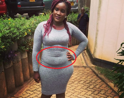 My potty my choice! Real House Helps of Kawangware actress Awiti wards off critics from her pot belly