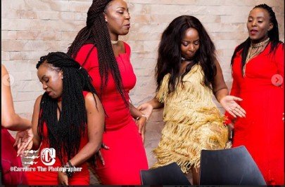 Saumu Mbuvi throws herself a lit party as she turns a year older! (Photos)