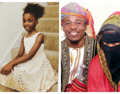 "Hope you have a good new life" Alikiba's eldest daughter tells her father on his wedding