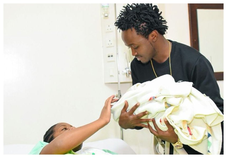 Bahati brags about his daughter, says she inherited his fine looks!