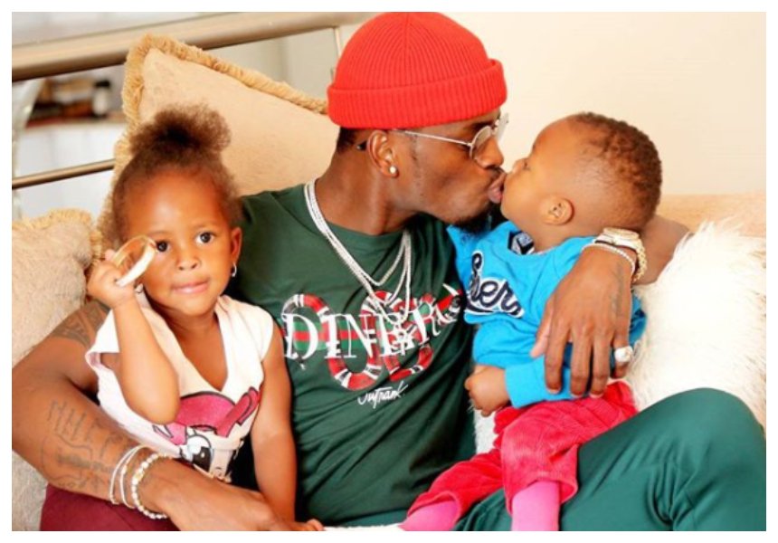 Diamond’s children Tiffah and Nillan unfollow him on IG after the incident with Hamisa Mobetto