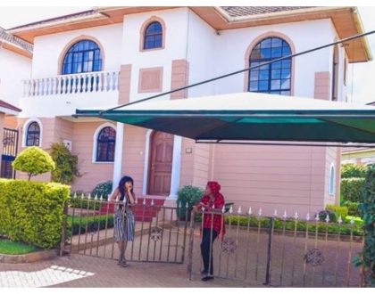 Eric Omondi and Chantal Grazioli flaunt their mega mansion in Nairobi (Photos)