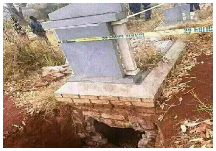 Kisumu tomb raiders disappear with body of woman buried for the last two years  (Photo)