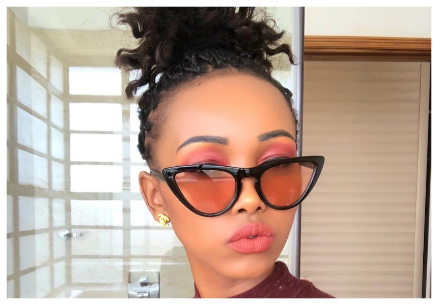 “All black men cheat” Huddah Monroe names the only two things that would make her leave her future husband