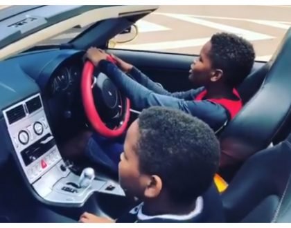 "Why don't you also blame their mother" Jose Chameleone speaks of his 12 year old son driving on a highway