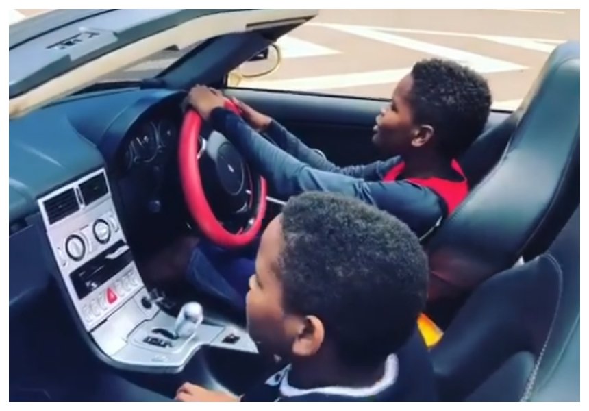 “Why don’t you also blame their mother” Jose Chameleone speaks of his 12 year old son driving on a highway