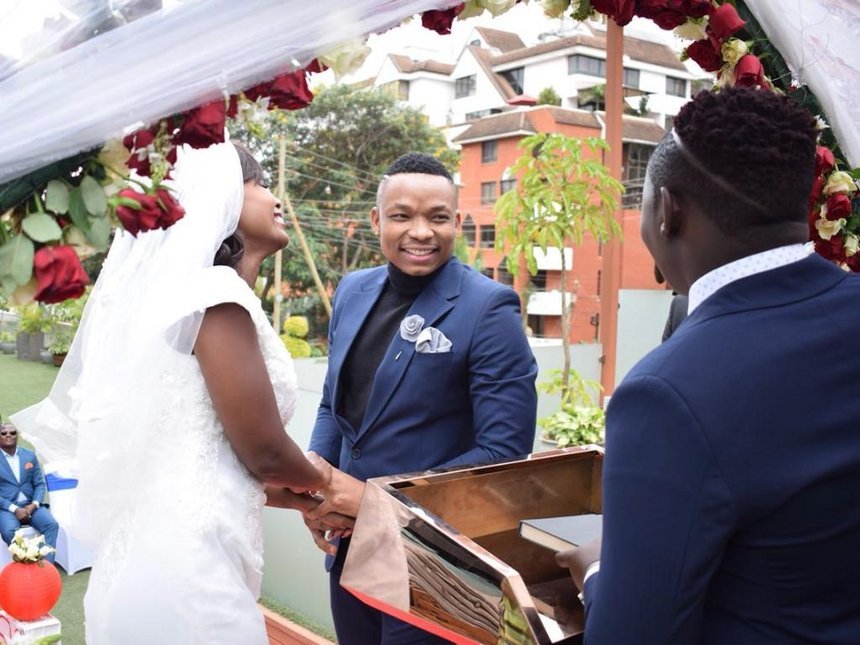 Sanaipei speaks on marrying controversial singer Otile Brown: It’s not fake, When you’re getting married, you don’t tell the whole world