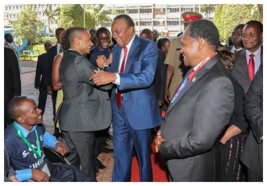 Babu Owino reacts after president Uhuru publicly announced he had forgiven him