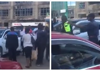 Drama in Westlands after Indian lady allegedly calls Kenyans 'Black Monkeys'(video) 