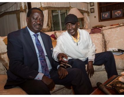 "I know now who are true friends of mine" Sickly Chris Kirubi says after meeting Raila Odinga, asks Baba for one favor