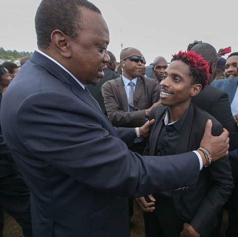 President Uhuru to Eric Omondi: You need to eat more young man