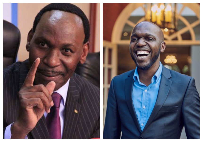 "Get a wife chief" Drama as Ezekiel Mutua and Larry Madowo tear into each other 