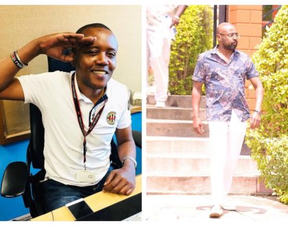 "You leave a wonderful son and a mom who doted on you" Maina Kageni eulogizes his late cousin John Macharia