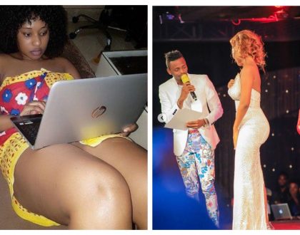 Bongo actress Suzan Michael waiting in line for Diamond and Hamisa Mobetto to split so she could have him for herself (Photos)