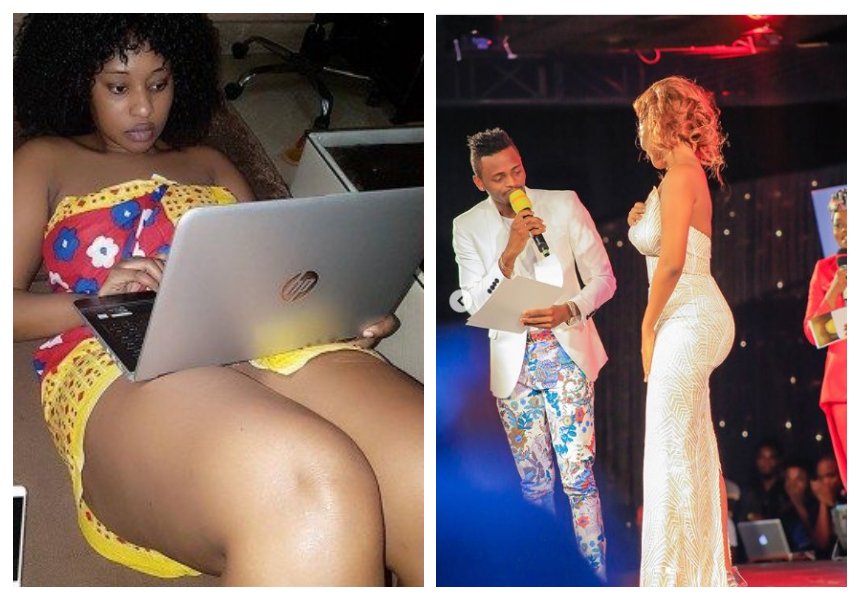 Bongo actress Suzan Michael waiting in line for Diamond and Hamisa Mobetto to split so she could have him for herself (Photos)