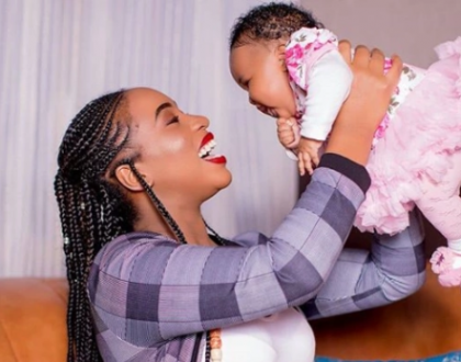 Bahati, Marua finally unveil daughter's face, she so cute (photos)