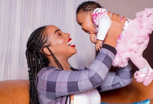 Bahati, Marua finally unveil daughter’s face, she so cute (photos)