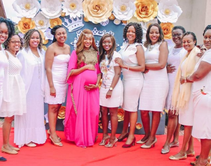 More photos of Daddy Owen's wife's lovely baby shower photos