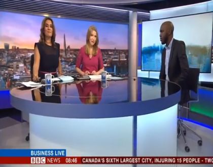 BBC finally debuts Larry Madowo almost a month after hiring him