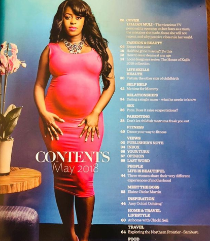 Pregnant Lilian Muli graces True Love’s cover and you will totally love it (photos)