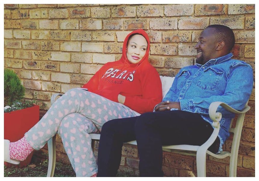 Negotiations for a reunion? Diamond's manager Babu Tale explains why he visited Zari at her home in South Africa (Photos)
