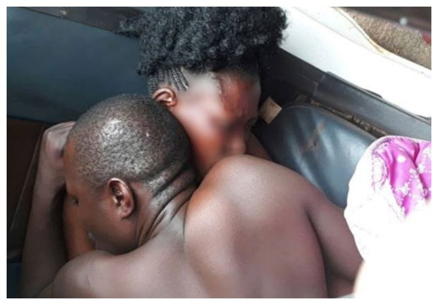 Video: Drama as cheating husband found stuck with landlady in a Kitale hotel