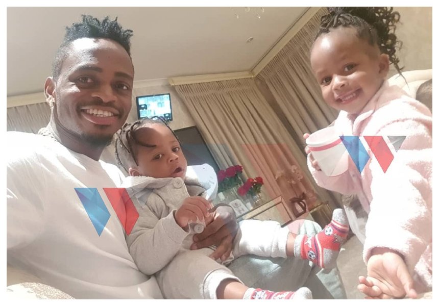 Diamond finally visits Zari at her home in South Africa days after his manager’s visit (photos+video)