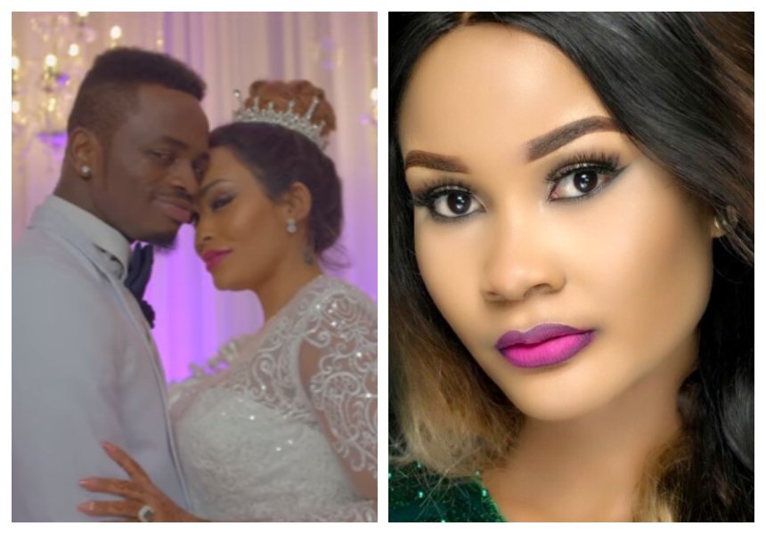 "Naandamwa na kukaliwa mie kooni!" Hamisa Mobetto reacts to Diamond and Zari's fake wedding