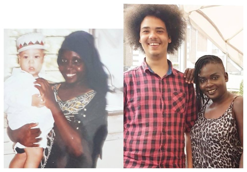 Nyota Ndogo finally meets young man she used to babysit while she was still a maid (Photos)
