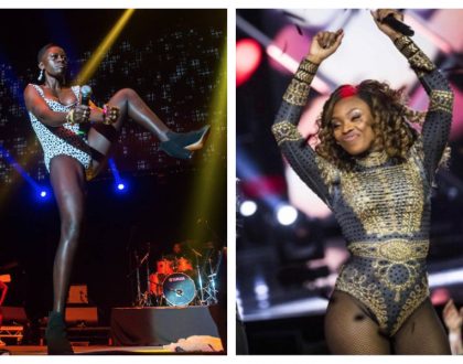 Not again! STL publicly parades her nether regions after Akothee's drama in London (Photos)