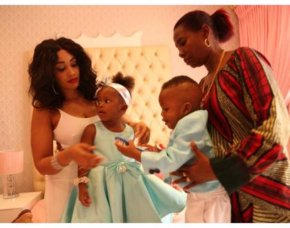 “When you marry a wife, you marry her for yourself not your mother!” Zari Hassan taking shots at baby daddy?