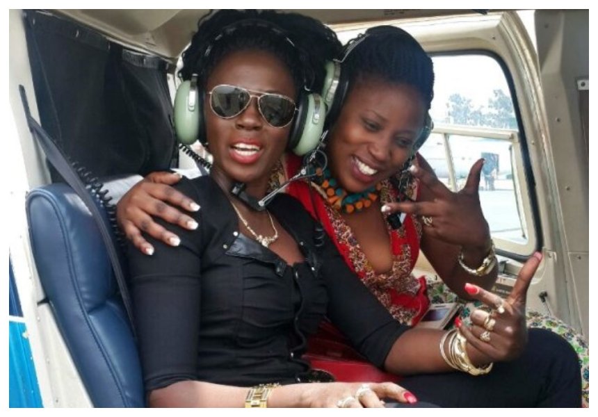 Akothee links up with her first manager who made her who she is today (Photos)