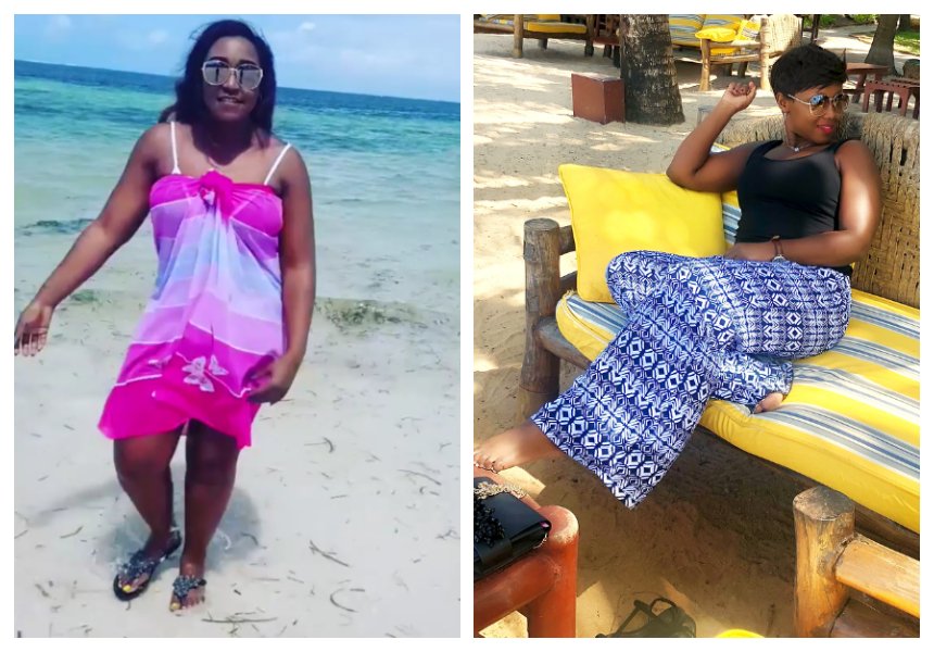 Betty Kyallo and Catherine Kamau slay in bikinis at the beach in Mombasa (Photos)
