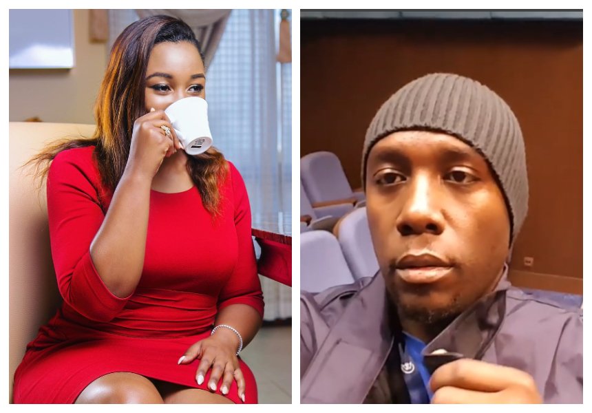 And she responds! Betty Kyallo laughs off Dennis Okari's complaint