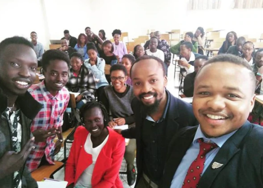 Dreams come true! Singer Holy Dave becomes a lecturer and this is what he’s teaching now