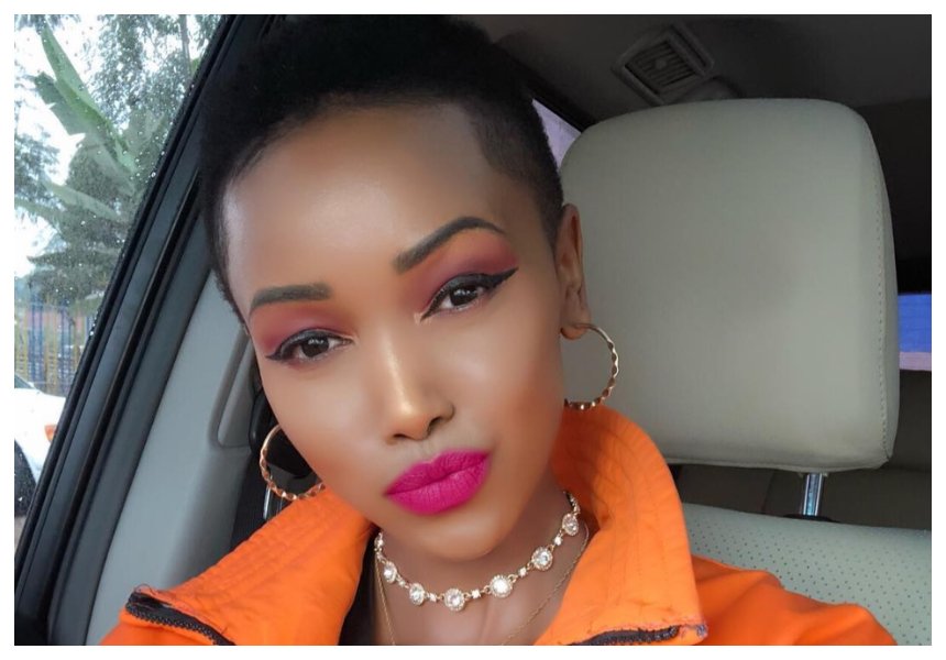 "Fikra zenu kutiana tuu" Huddah Monroe fires at a critic who called her out after she commented on Diamond's post