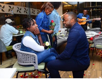 Dennis Itumbi reacts after Jacque Maribe accepts marriage proposal from another man