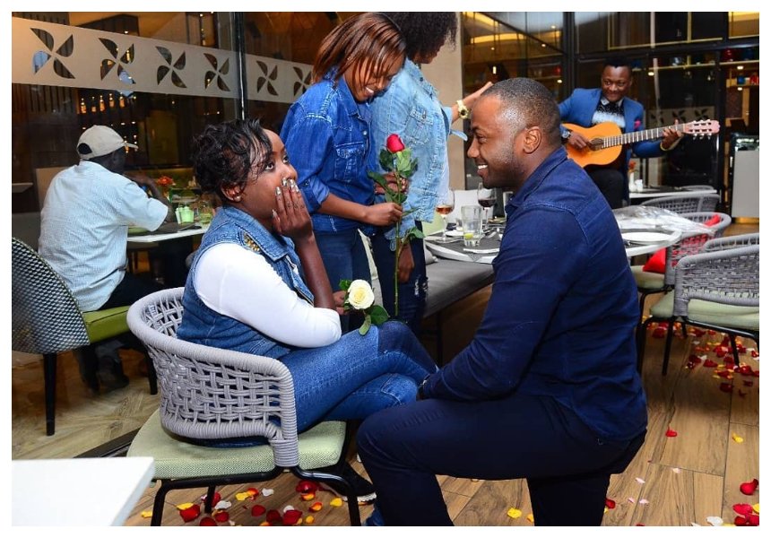 Dennis Itumbi reacts after Jacque Maribe accepts marriage proposal from another man